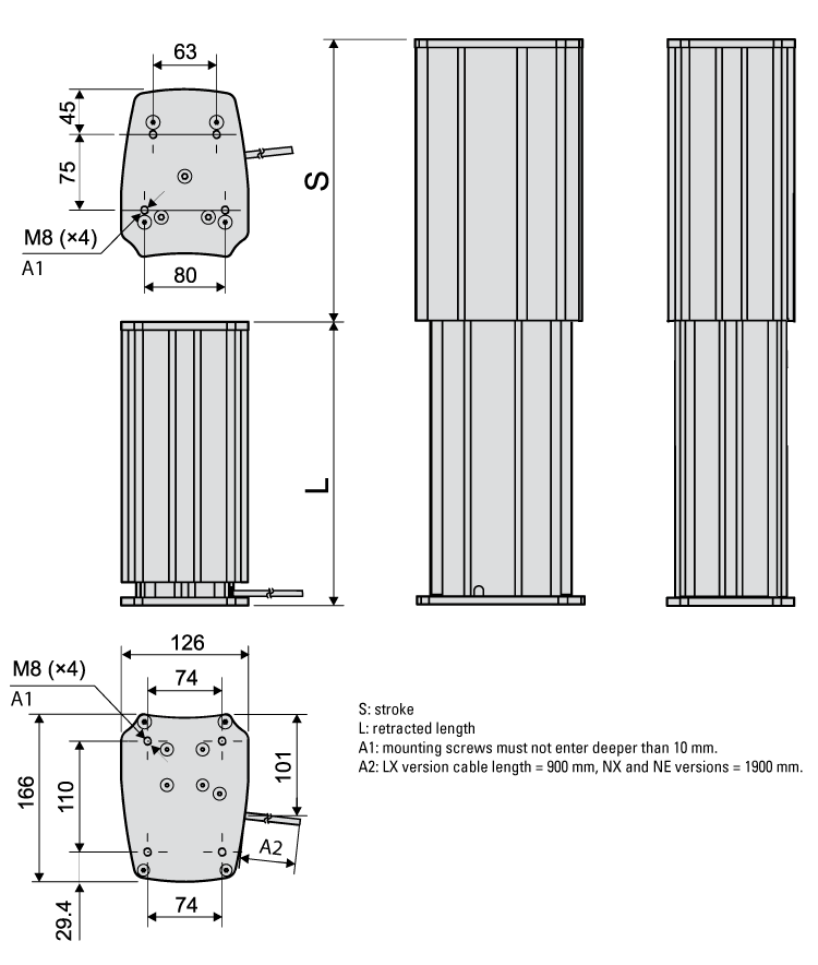 dimensions